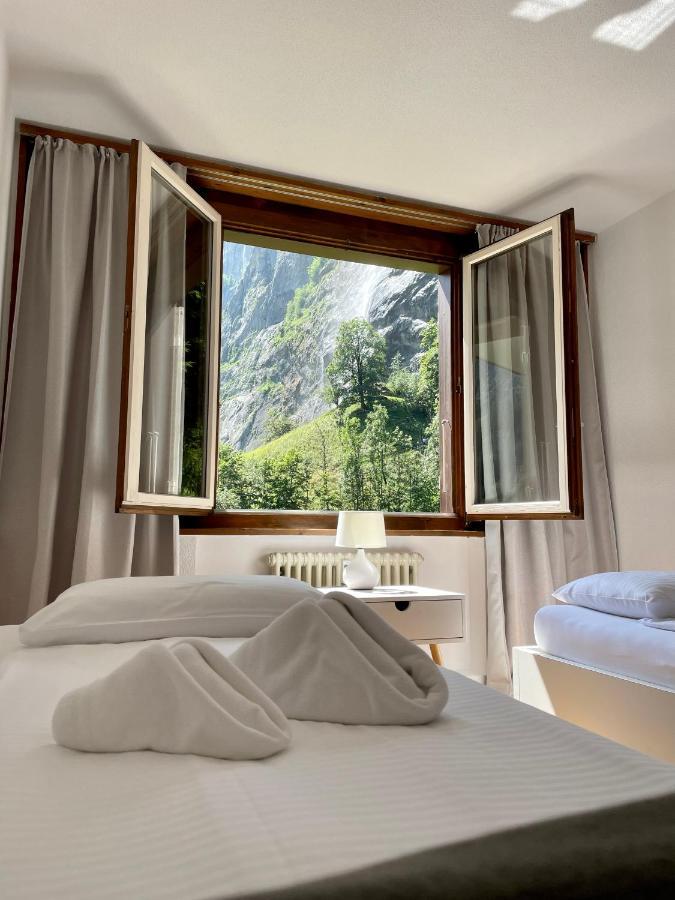 Breathtaking Waterfall Apartment Nr.2 Lauterbrunnen Luaran gambar
